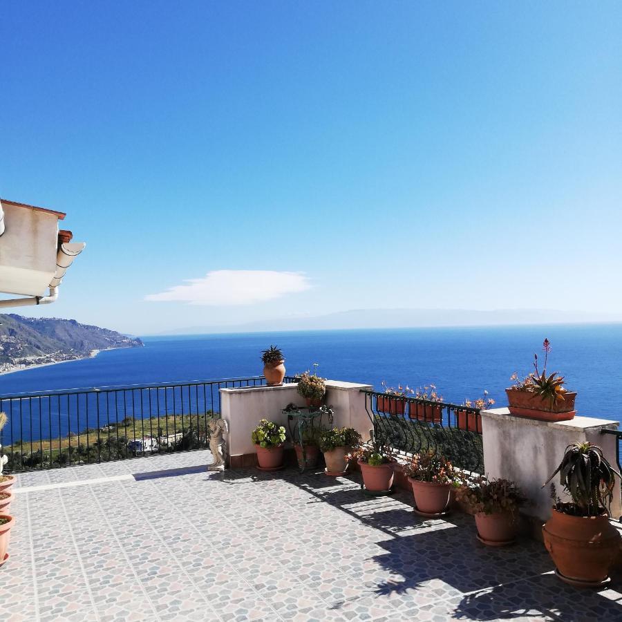 Il Normanno, Appartamento Con Panorama Mozzafiato Taormina Exterior foto