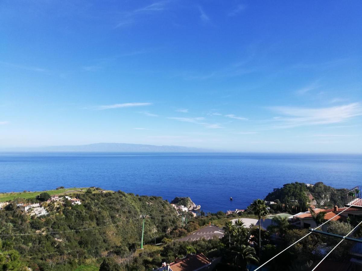 Il Normanno, Appartamento Con Panorama Mozzafiato Taormina Exterior foto